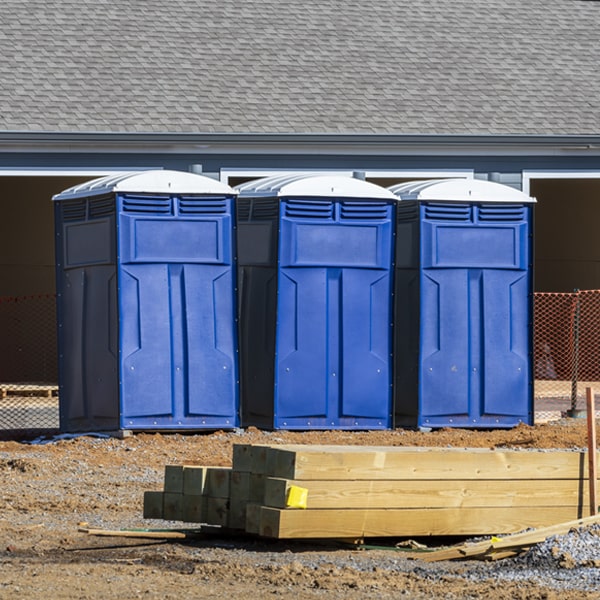 are there any additional fees associated with porta potty delivery and pickup in Wolf Creek